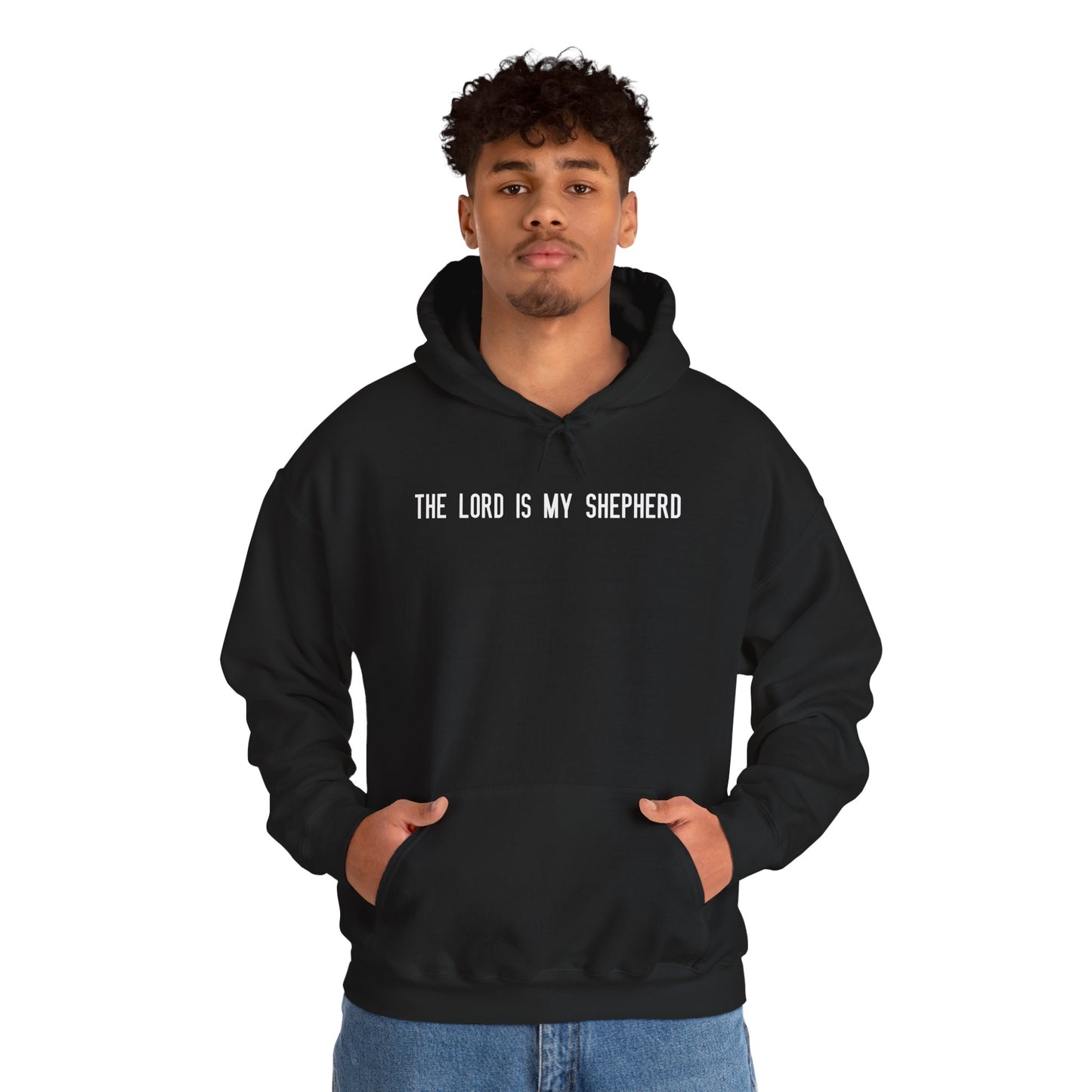 Psalm 23 Hoodie - "The Lord Is My Shepherd" Athletic Faith Pullover