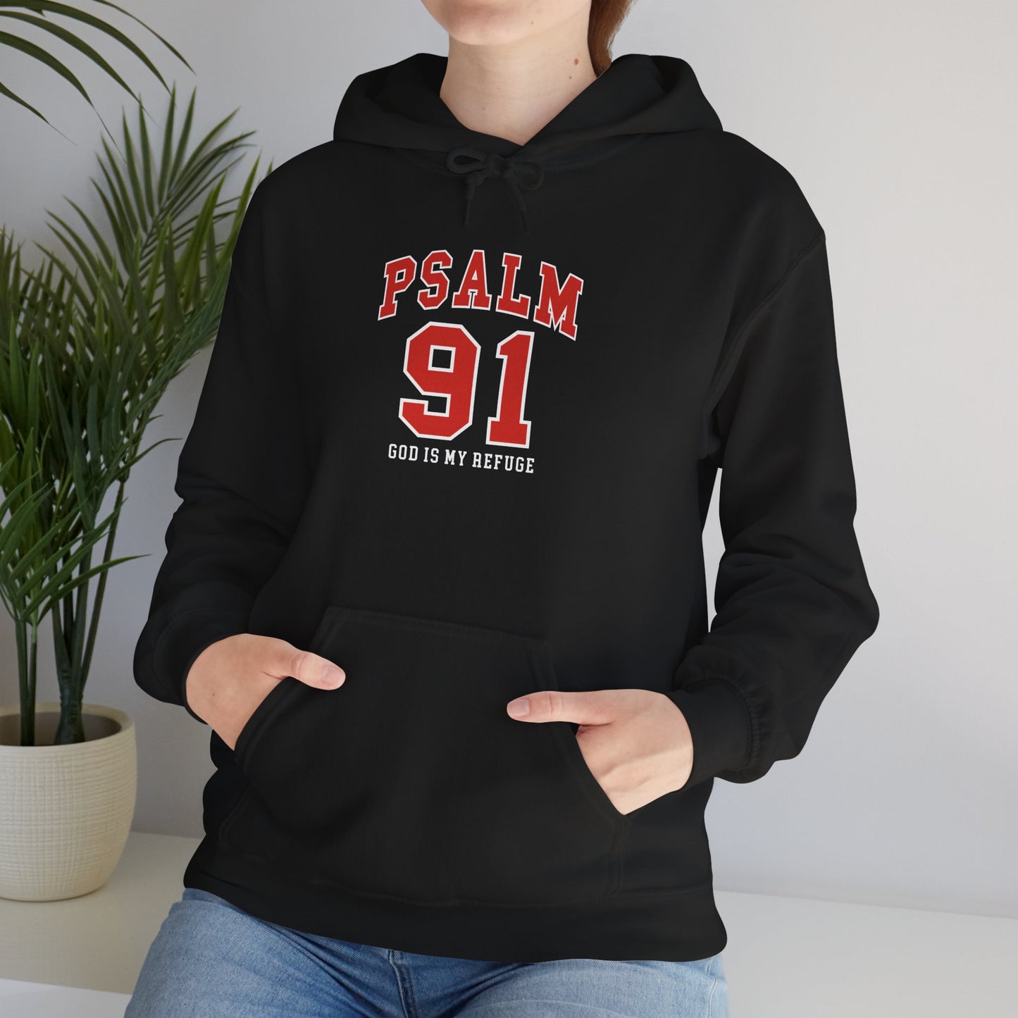 Cozy Spiritual Hoodie - Psalm 91 Unisex Sweatshirt, Faith Apparel, Inspirational Gift, Comfort Clothing, Religious Wear, Year-Round [...]