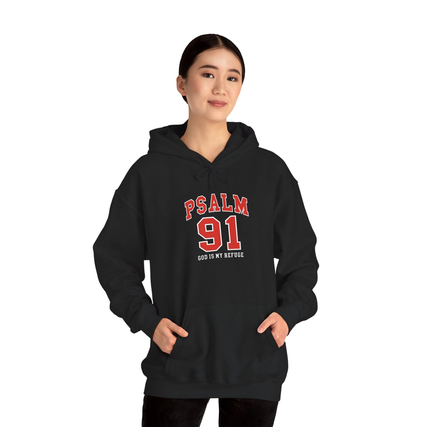 Cozy Spiritual Hoodie - Psalm 91 Unisex Sweatshirt, Faith Apparel, Inspirational Gift, Comfort Clothing, Religious Wear, Year-Round [...]