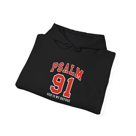 Cozy Spiritual Hoodie - Psalm 91 Unisex Sweatshirt, Faith Apparel, Inspirational Gift, Comfort Clothing, Religious Wear, Year-Round [...]