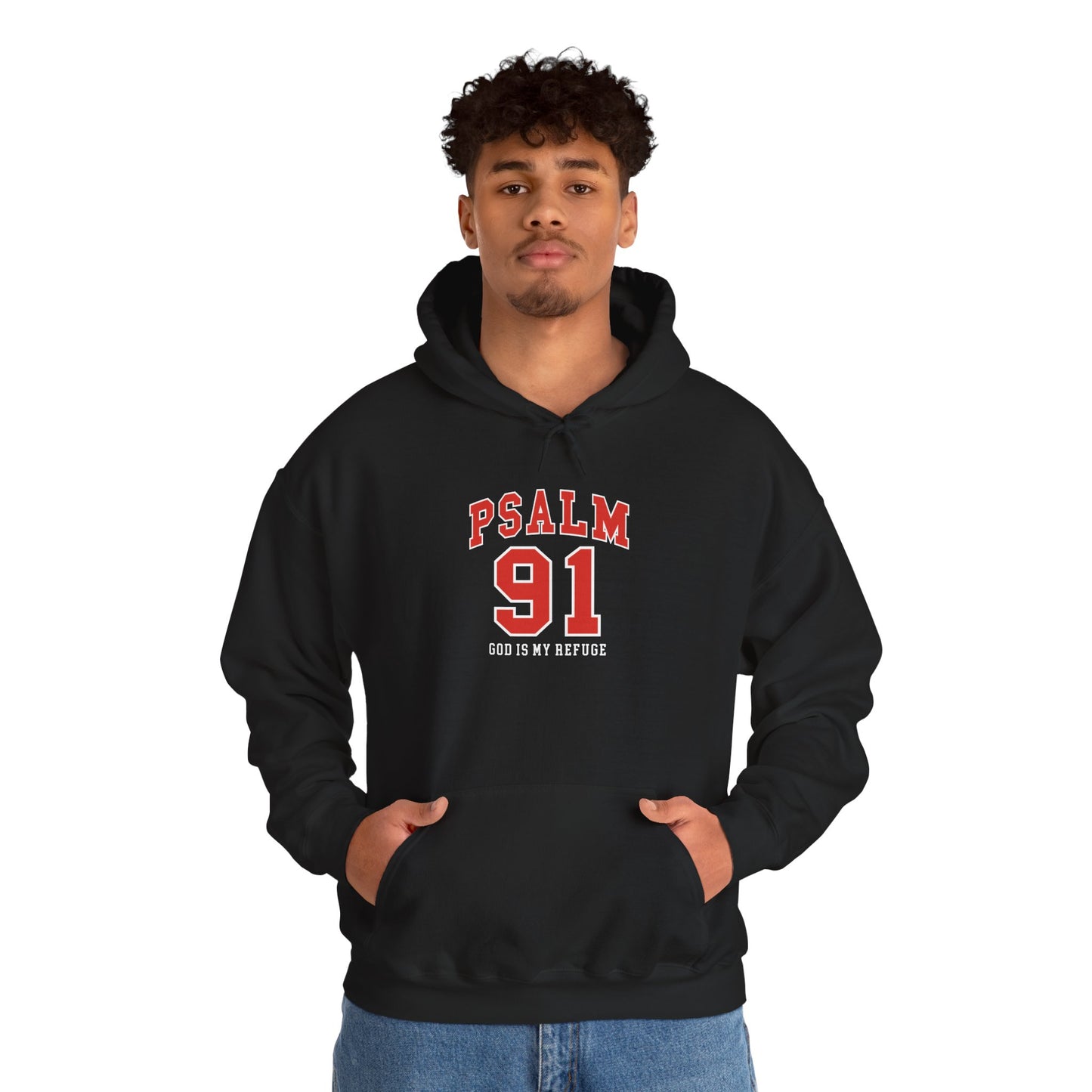 Cozy Spiritual Hoodie - Psalm 91 Unisex Sweatshirt, Faith Apparel, Inspirational Gift, Comfort Clothing, Religious Wear, Year-Round [...]