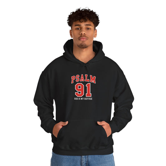 Cozy Spiritual Hoodie - Psalm 91 Unisex Sweatshirt, Faith Apparel, Inspirational Gift, Comfort Clothing, Religious Wear, Year-Round [...]