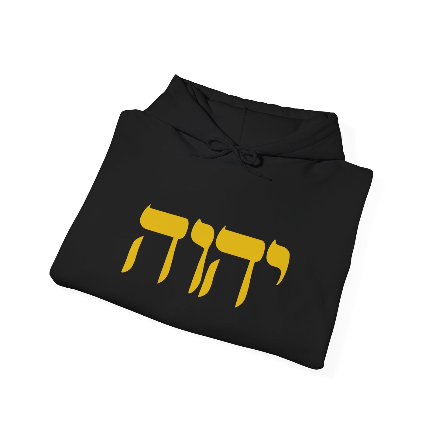 Hebrew YHWH Hoodie – 'The I Am That I Am' Sleeve Sweatshirt